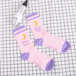 Kawaii Moon Socks -Clothing Discount Store product image 458067351