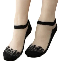 Invisible Lace Socks 24 Invisible Lace Socks -Clothing Discount Store product image 484352844