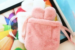 Fluffy Bunny Drawstring Bag -Clothing Discount Store product image 488777410