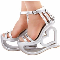 Hollow Heart Platforms -Clothing Discount Store product image 583555741