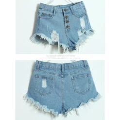 Distressed Jean Shorts -Clothing Discount Store product image 615333549