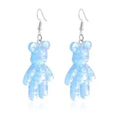 Glitter Bear Earrings 21 Glitter Bear Earrings -Clothing Discount Store product image 620871255