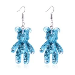 Glitter Bear Earrings 17 Glitter Bear Earrings -Clothing Discount Store product image 620871257