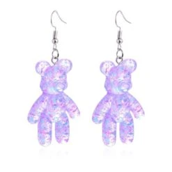 Glitter Bear Earrings 19 Glitter Bear Earrings -Clothing Discount Store product image 620871259