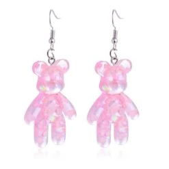 Glitter Bear Earrings 20 Glitter Bear Earrings -Clothing Discount Store product image 620871261