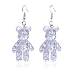 Glitter Bear Earrings 23 Glitter Bear Earrings -Clothing Discount Store product image 620871262