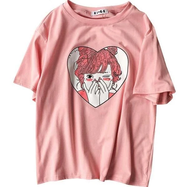 Blushy Girl Tee 3 Blushy Girl Tee