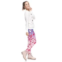 Pink Xmas Leggings -Clothing Discount Store product image 957797093