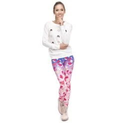 Pink Xmas Leggings -Clothing Discount Store product image 957797094