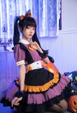 Pumpkin Queen Dress -Clothing Discount Store pumpkin queen lolita dress z1 dresses ddlg playground 258