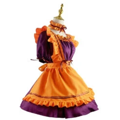Pumpkin Queen Maid Cosplay Dress -Clothing Discount Store pumpkin queen maid cosplay dress dresses shoulder width 47cm bat 834