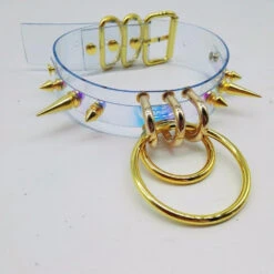 Punk Spiked Collar -Clothing Discount Store punk spiked collar choker choker necklace chokers collar collared kawaii babe 293