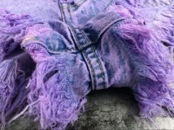Purple Corset Jean Shorts 25 Purple Corset Jean Shorts -Clothing Discount Store purple corset jean shorts bleached button shorts corset denim dip dyed kawaii babe 183