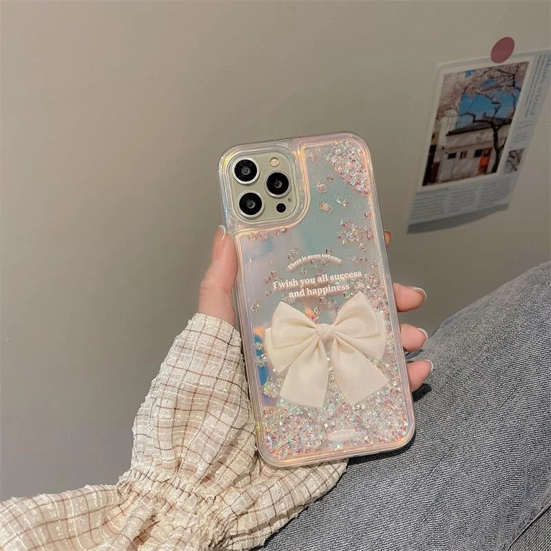 Quicksand Ribbon IPhone Case And Lanyard 5 Quicksand Ribbon IPhone Case And Lanyard - Image 3