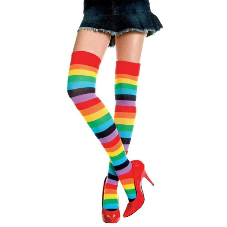 Rainbow Knee Socks 3 Rainbow Knee Socks