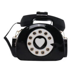 Rotary Phone Handbag -Clothing Discount Store rotary phone handbag bags handbag handbags phone pu material purse kawaii babe 993