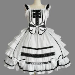 Royal Elegance Gown -Clothing Discount Store royal elegance gown white black s 1800s chic classic lolita dresses egl dress kawaii babe 311