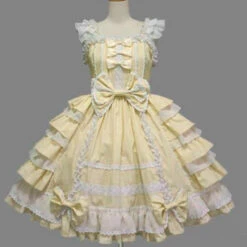 Royal Elegance Gown -Clothing Discount Store royal elegance gown yellow s 1800s chic classic lolita dresses egl dress kawaii babe 821