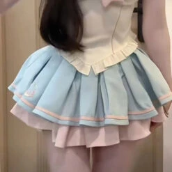 Sailor Scout Bunny Outfit 30 Sailor Scout Bunny Outfit -Clothing Discount Store sailor scout bunny outfit bunny cute skirt kawaii outfit pleated outfit kawaii babe 235