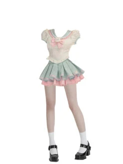 Sailor Scout Bunny Outfit 41 Sailor Scout Bunny Outfit -Clothing Discount Store sailor scout bunny outfit bunny cute skirt kawaii outfit pleated outfit kawaii babe 892