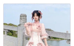 Sakura Cheongsam Kimono Dress 19 Sakura Cheongsam Kimono Dress -Clothing Discount Store sakura cheongsam kimono dress chinese japan fashion japanese kawaii babe 691