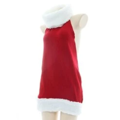 Santa's Knit Turtleneck Dress -Clothing Discount Store santas virgin killer dress anime christmas dresses ddlg playground 560