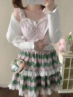 Satin Angeldoll Bustier Crop Top 26 Satin Angeldoll Bustier Crop Top -Clothing Discount Store satin angeldoll bustier crop top angelcore tops cropped shirt t kawaii babe 935