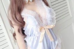 Satin Babydoll Lingerie Set -Clothing Discount Store satin babydoll lingerie set blue bracelet bralettes bras brasier lace lingerie kawaii babe 235