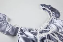 Satin Babydoll Sleep Set -Clothing Discount Store satin babydoll sleep set cami camisole crop tops lingerie ddlg playground 808