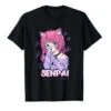 Senpai Neko Tee 2 Senpai Neko Tee -Clothing Discount Store senpai neko tee anime girl cute shirt daddy menhera ddlg playground 441