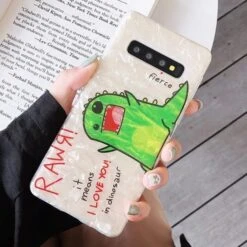 Shimmering Rawr Samsung Case -Clothing Discount Store shimmering rawr samsung case android androids dinos dinosaurs glitter phone ddlg playground 241