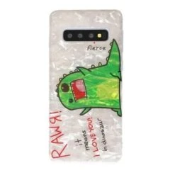 Shimmering Rawr Samsung Case -Clothing Discount Store shimmering rawr samsung case android androids dinos dinosaurs glitter phone ddlg playground 407
