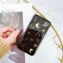 Shimmering Space IPhone Case -Clothing Discount Store shimmering space iphone case galaxy outer phone cases ddlg playground 738