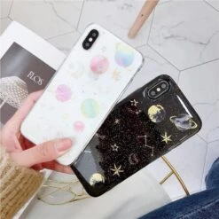 Shimmering Space IPhone Case -Clothing Discount Store shimmering space iphone case galaxy outer phone cases ddlg playground 795