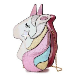 Shimmering Unicorn Bag 29 Shimmering Unicorn Bag -Clothing Discount Store shimmering unicorn bag pink bag bags glitetr glitter glittering bag kawaii babe 171