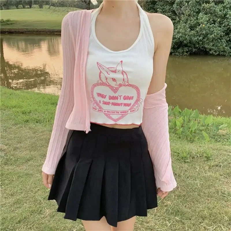 They Don't Give A Sh*t Halter Top 4 They Don't Give A Sh*t Halter Top - Image 2