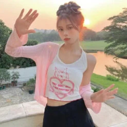 They Don't Give A Sh*t Halter Top 28 They Don't Give A Sh*t Halter Top -Clothing Discount Store shit halter angel angelcore angelic angels baby lamb crop ddlg playground 925