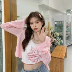 They Don't Give A Sh*t Halter Top 31 They Don't Give A Sh*t Halter Top -Clothing Discount Store shit halter angel angelcore angelic angels baby lamb crop ddlg playground 996