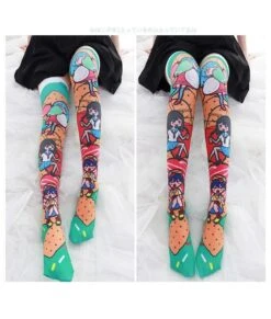Snacky Babe Stockings -Clothing Discount Store snacky babe stockings cartoon colorful kawaii sock sockies socks ddlg playground 994