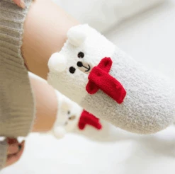 Snowy Bear Thigh Highs 7 Snowy Bear Thigh Highs -Clothing Discount Store snowman