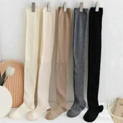 Slouchy Thigh High Socks -Clothing Discount Store soft slouchy thigh high socks stockings 199