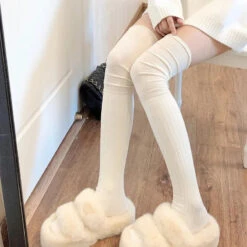 Slouchy Thigh High Socks -Clothing Discount Store soft slouchy thigh high socks stockings 563