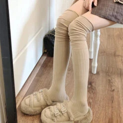 Slouchy Thigh High Socks -Clothing Discount Store soft slouchy thigh high socks stockings 960