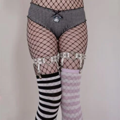 Spiked Heart Garter Belt -Clothing Discount Store spiked heart garter belt belts garter belt heart alternative fashion 939