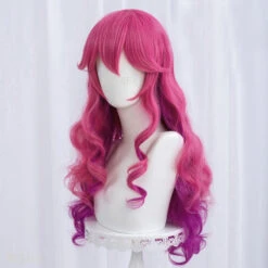Spirit Blossom Ahri Cosplay Wig -Clothing Discount Store spirit blossom pink ahri cosplay wig ears bows 903