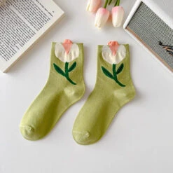 Spring Flower Socks 25 Spring Flower Socks -Clothing Discount Store spring flower socks spring flower socks daisy flowers kawaii 452