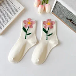 Spring Flower Socks 24 Spring Flower Socks -Clothing Discount Store spring flower socks spring flower socks daisy flowers kawaii 527