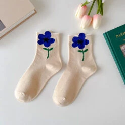 Spring Flower Socks 30 Spring Flower Socks -Clothing Discount Store spring flower socks spring flower socks daisy flowers kawaii 572