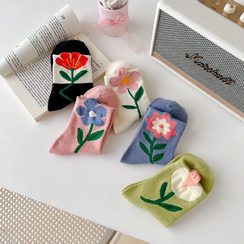 Spring Flower Socks 5 Spring Flower Socks - Image 3