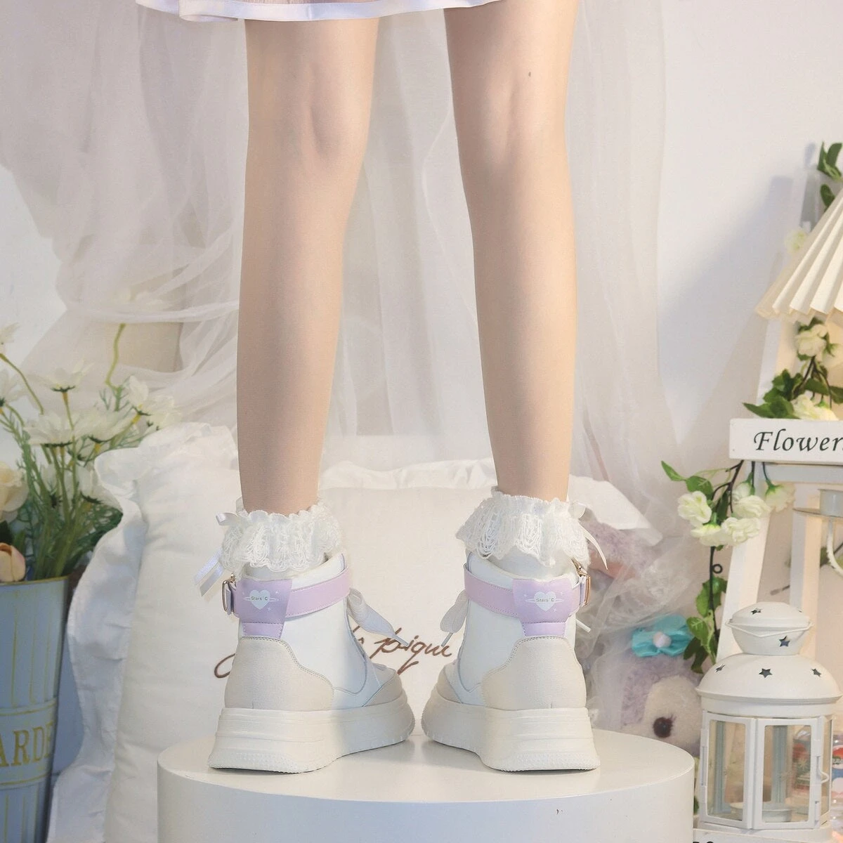 Star Crown Pastel Hi-Tops 20 Star Crown Pastel Hi-Tops - Image 18